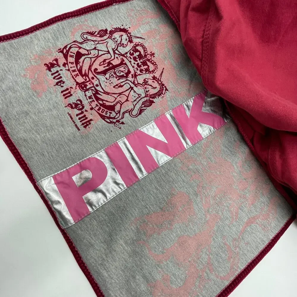 PINK Victoria's Secret Hobo Oversized Fabric Bag Overnighter Maxi